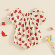 Load image into Gallery viewer, Strawberry Romper
