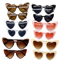 Load image into Gallery viewer, Mama/Baby Matching Heart Sunglasses (More Colors)
