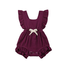 Load image into Gallery viewer, Aubrey Ruffle Romper (More Colors)
