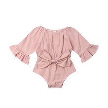 Load image into Gallery viewer, Hazel Front Bow Romper

