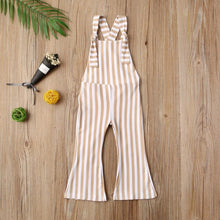 Load image into Gallery viewer, Striped Bell- Bottom Jumpsuit (More Colors)
