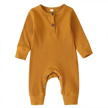 Load image into Gallery viewer, Solid Ribbed Onesie
