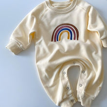 Load image into Gallery viewer, Embroidered Rainbow Onesie
